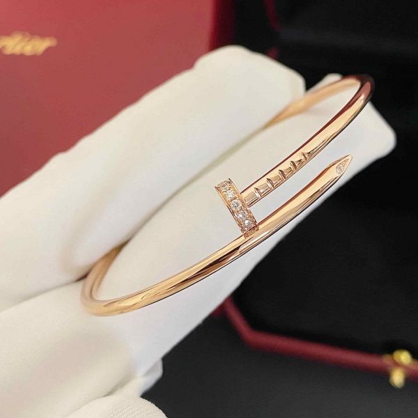 Cartier Juste Un Clou Bracelet Tip Diamond Small B6066117