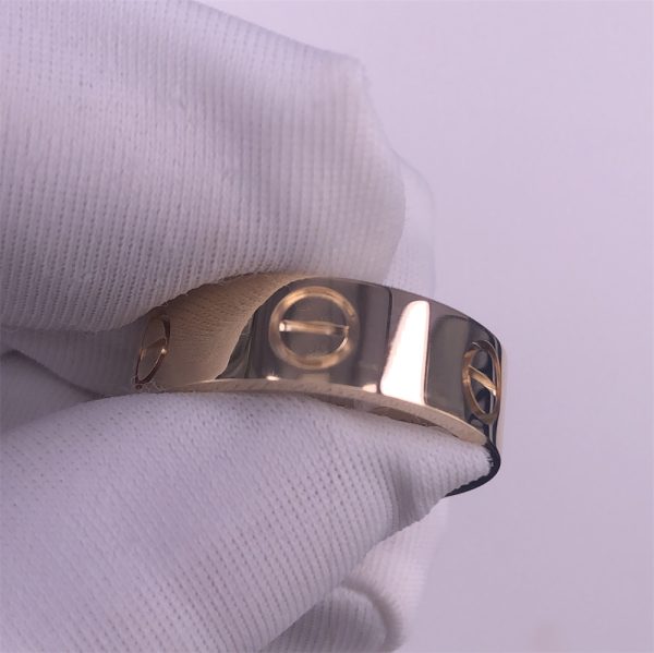 Cartier love wedding band 5.5mm