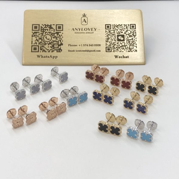 Van Cleef Arpels Sweet Alhambra Earstuds Collection