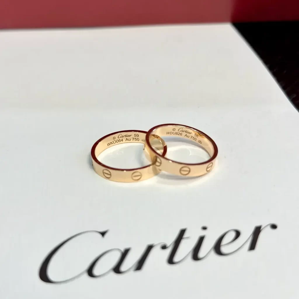 Cartier Love Wedding Band Small Yellow Gold 3.6MM B4085000