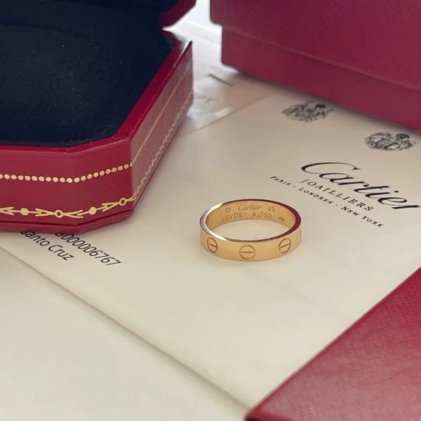 Cartier Love Wedding Band Small Yellow Gold 3.6MM B4085000