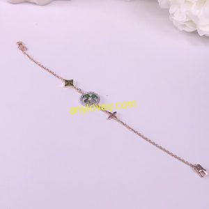 LOUIS VUITTON IDYLLE BLOSSOM XL BRACELET, 3 GOLDS AND DIAMONDS