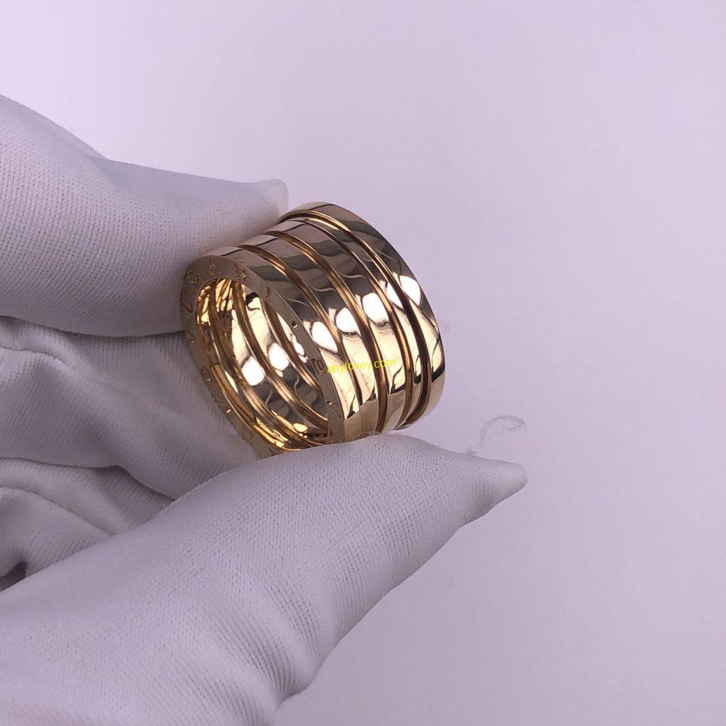 Bvlgari 18ct Rose Gold B.zero1 Ring