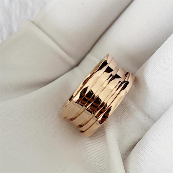 Bvlgari B zero1 Four-Band Ring 18K Rose Gold 348760