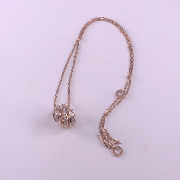 Bvlgari Serpenti Viper Necklace Dimonds