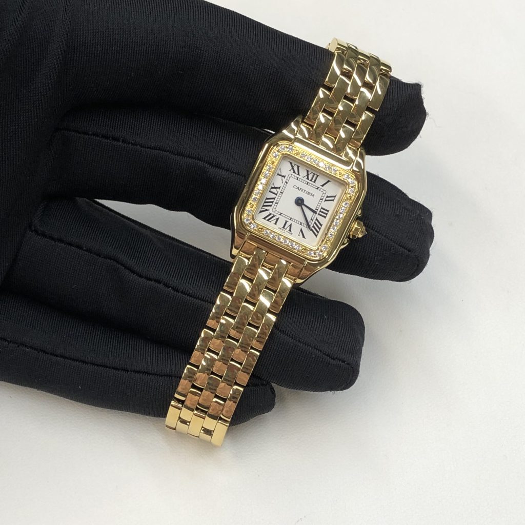 Cartier Panthere De Cartier Watch Small Model Yellow Gold 2230MM